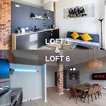 公寓 Zwei Lofts In Kulturdenkmal Naehe Zentrum 莱比锡