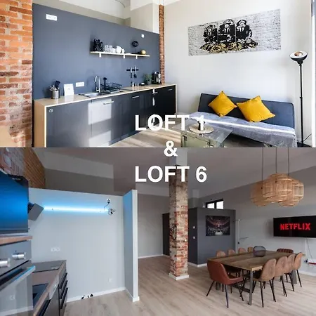 Apartment Zwei Lofts In Kulturdenkmal Nähe Zentrum Leipzig